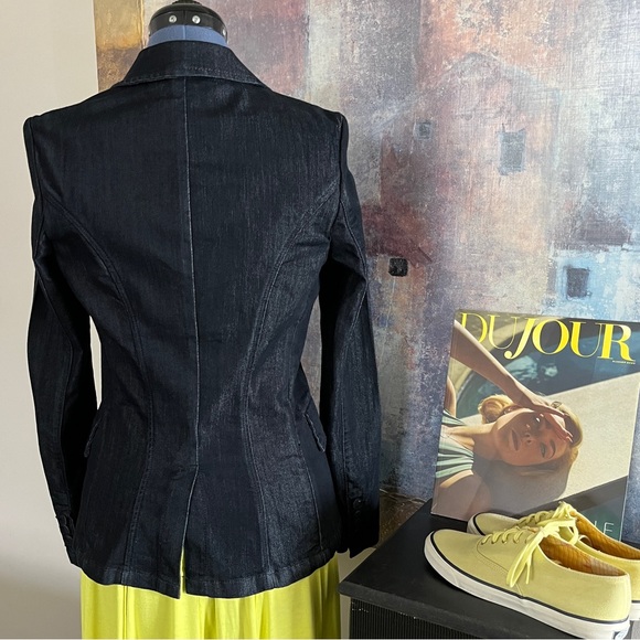 BNWOT Denim Blazer - Picture 2 of 6